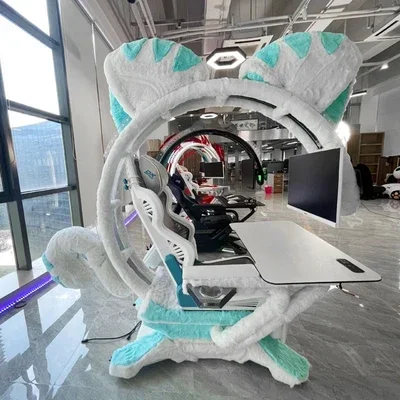 Computer cockpit fat house happy chair home e-sports chair space capsule
