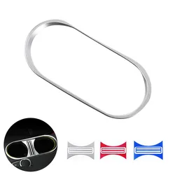 For Mercedes Benz A B GLA CLA Class W176 W246 C117 W117 X156 Car Interior Center Control Water Cup Holder Cover Sticker Trim