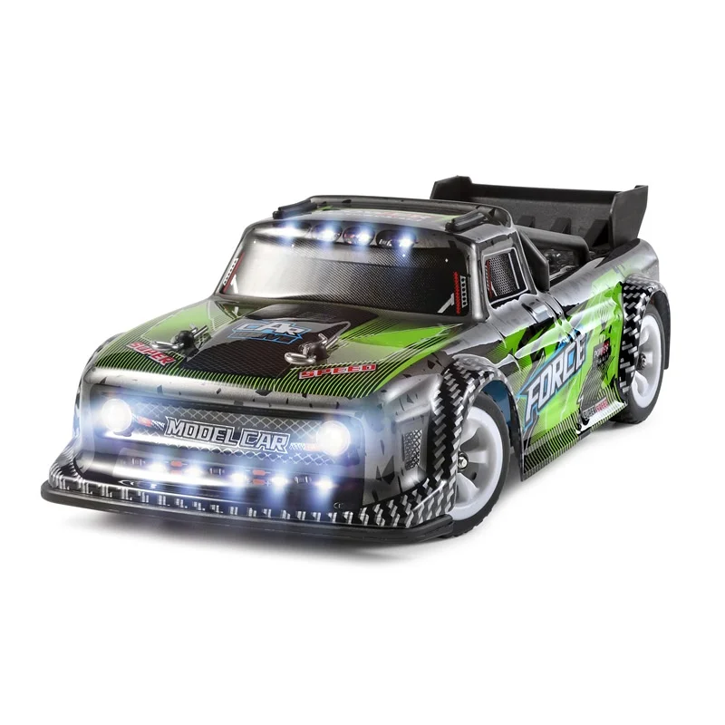 

Remote Control Car Alloy Chassis With Lights Electric Drift Miniature Model Vehicle 1:28 Scale Short Card For Toys And Hobbies