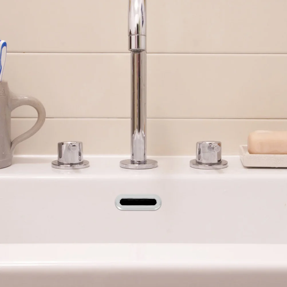 

5pcs Sink Round Hole Rings Plastic Bathroom Basin Replacement Drain Cover Wash Basin Accessories Tub Hole Cover