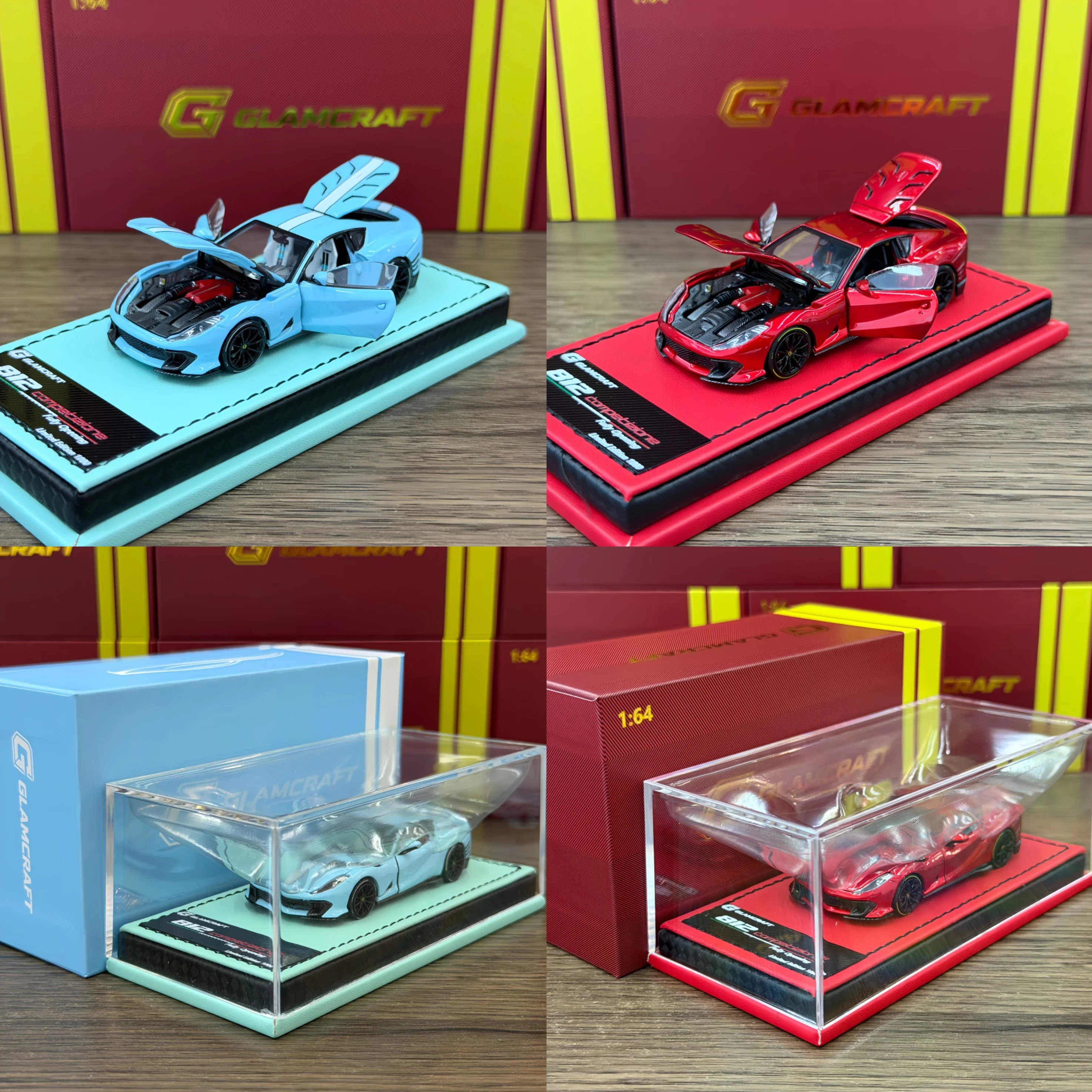 

GlAMCRAFT 1/64 812 Competizione Diecast Car Model