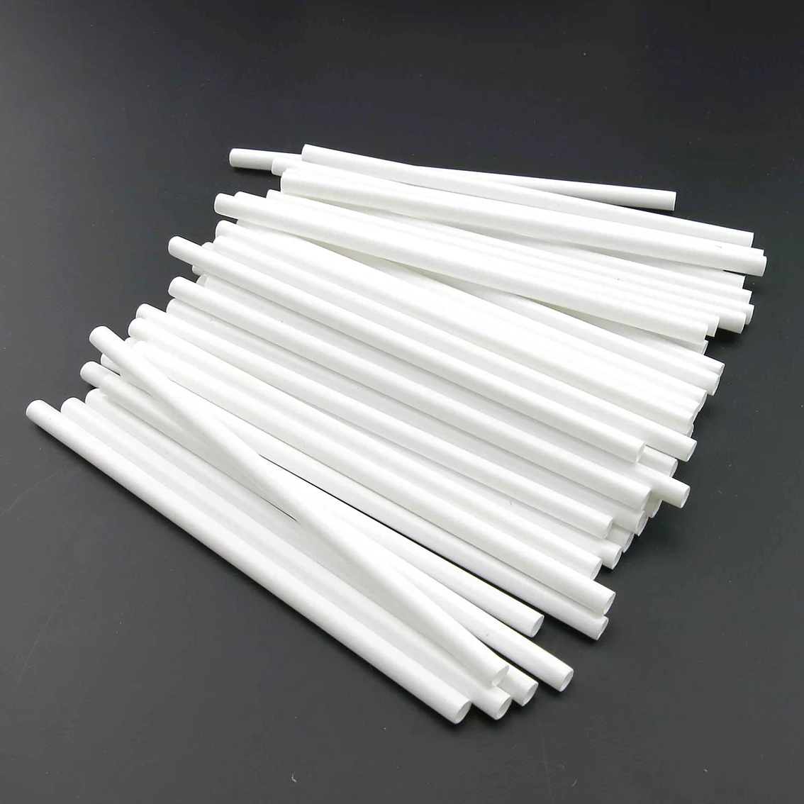 

ID 2.5mm OD 4.1mm White Hollow Round PP Tube 110mm Length Plastic Tube DIY Handmade Model Accessories