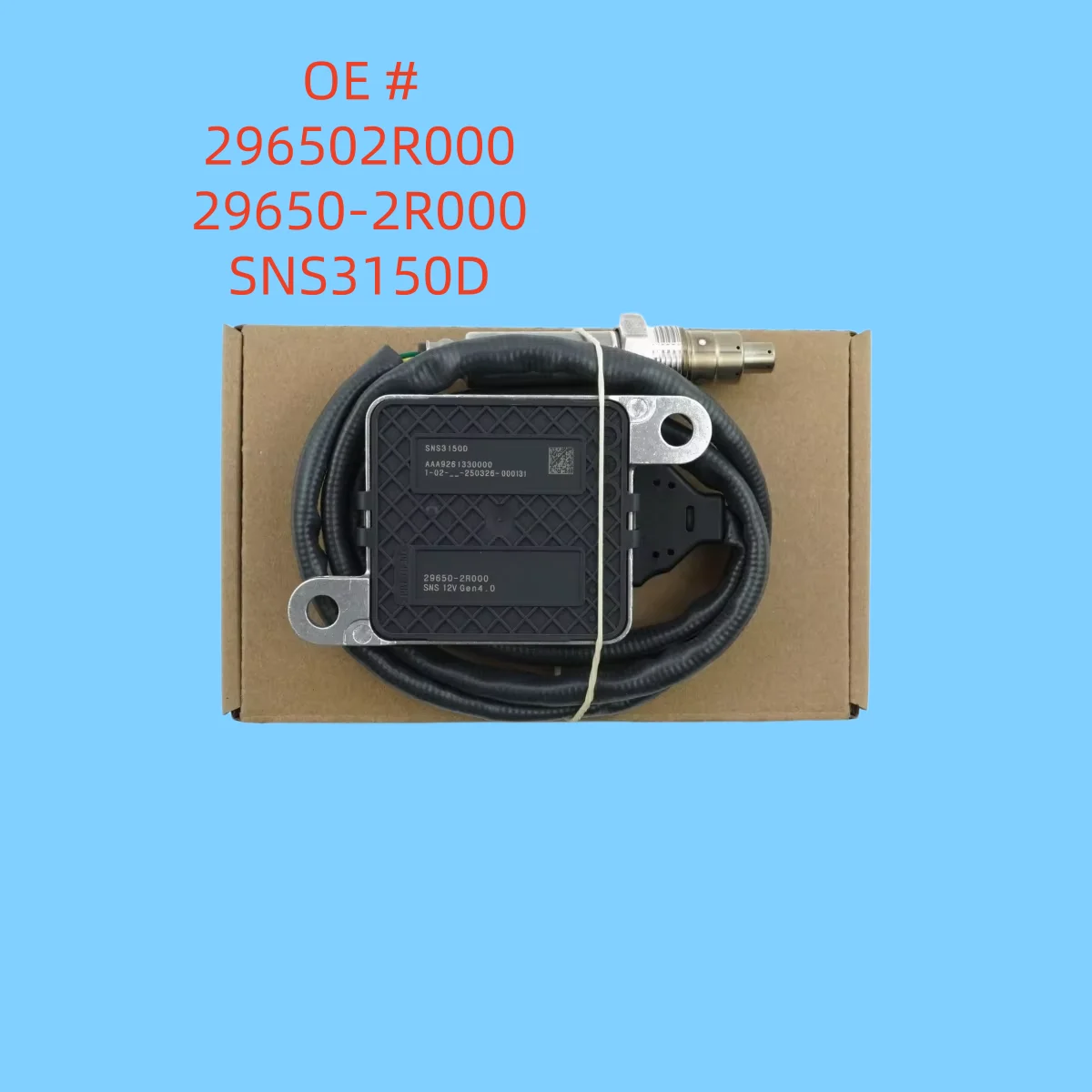  High quality New 296502R000 29650-2R000 SNS3150D Nitrogen oxygen particle sensor for Hyundai