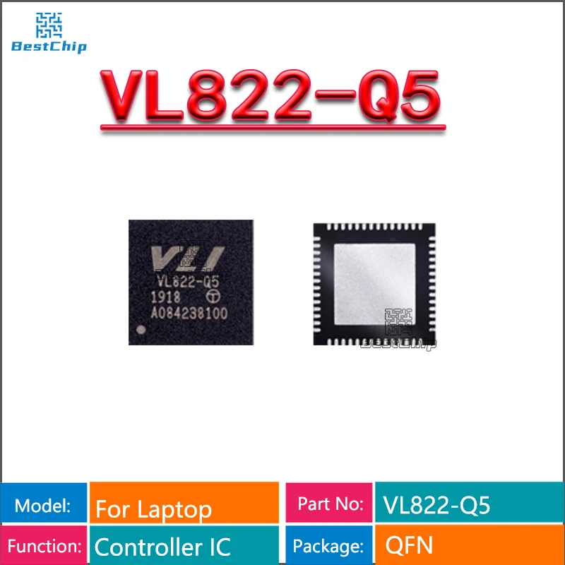 100%New VL822-Q5 VL822-Q7 	VL822-Q8  VL822 QFN Controller Chip