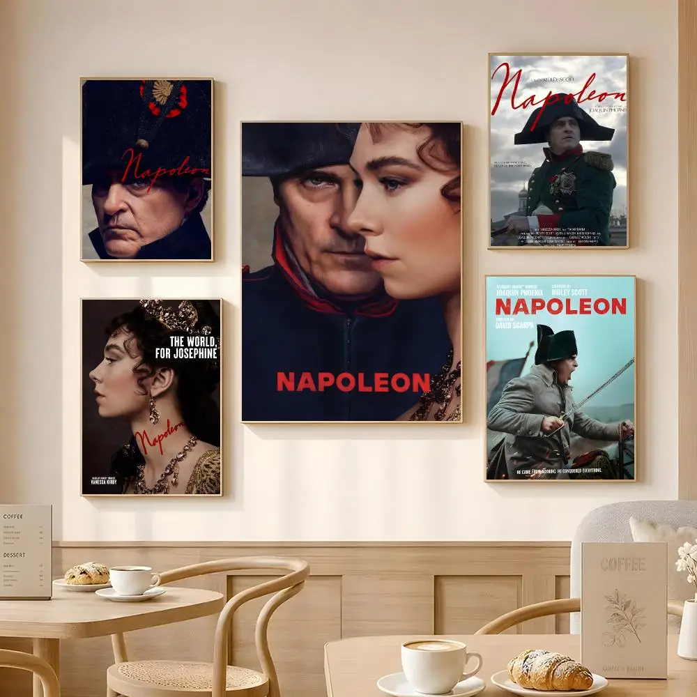 Movie Napoleon Poster Poster Self-adhesive Art Waterproof Paper Sticker Coffee House Bar Room Wall Decor