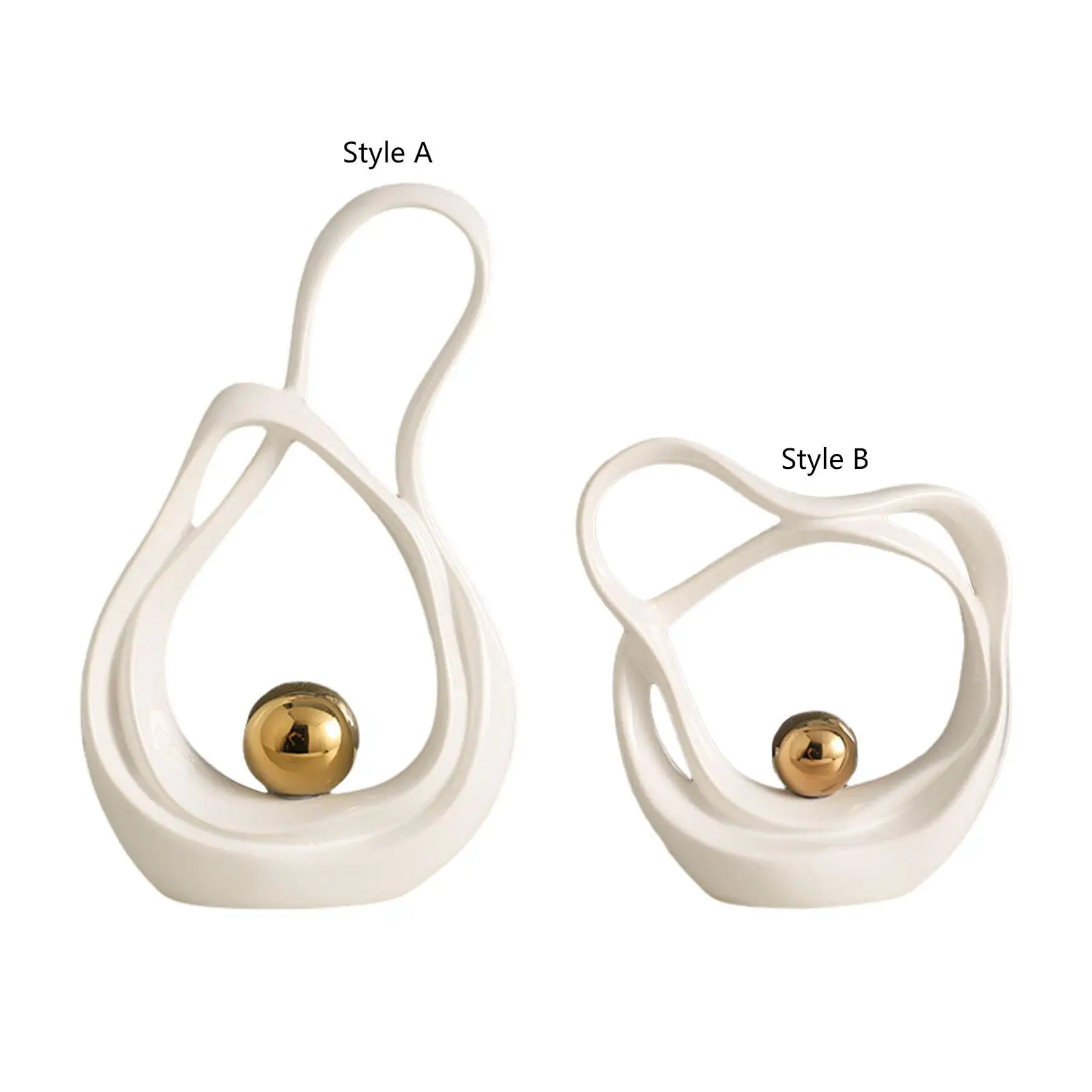 

Abstract Art Ceramic Statue Table Figure Abstract Art Figure Home Decoration