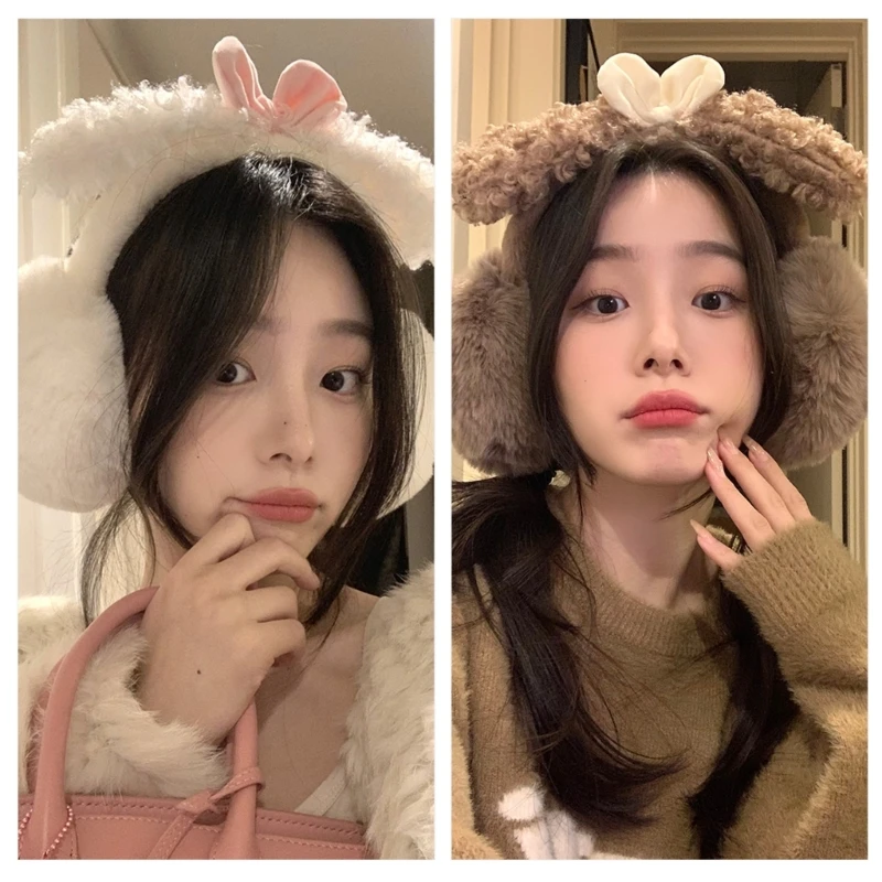 כיסוי אוזניים לשימור חם אופנתי מגן אוזניים כיסוי אוזניים אלסטי D5QB