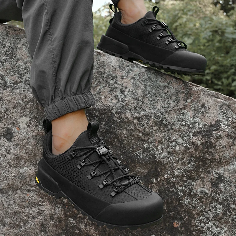 

Classic Brand Couple Outdoor Walking Sports Shoes Comfortable Anti Slip Fishing Shoes Solid Color Fashionable Outdoor Work Shoes