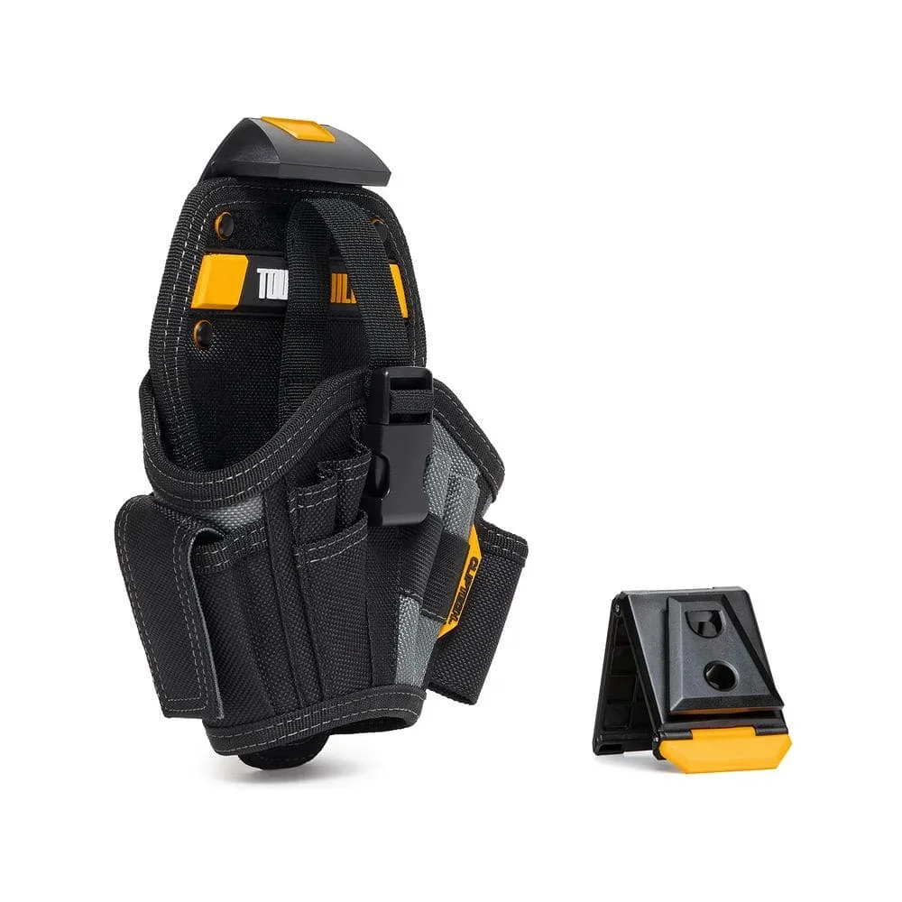 TOUGHBUILT TB-CT-20-L Sarung Bor – Tas Peralatan Portabel Dekorasi Tas Sabuk Khusus Bor Tangan Besar