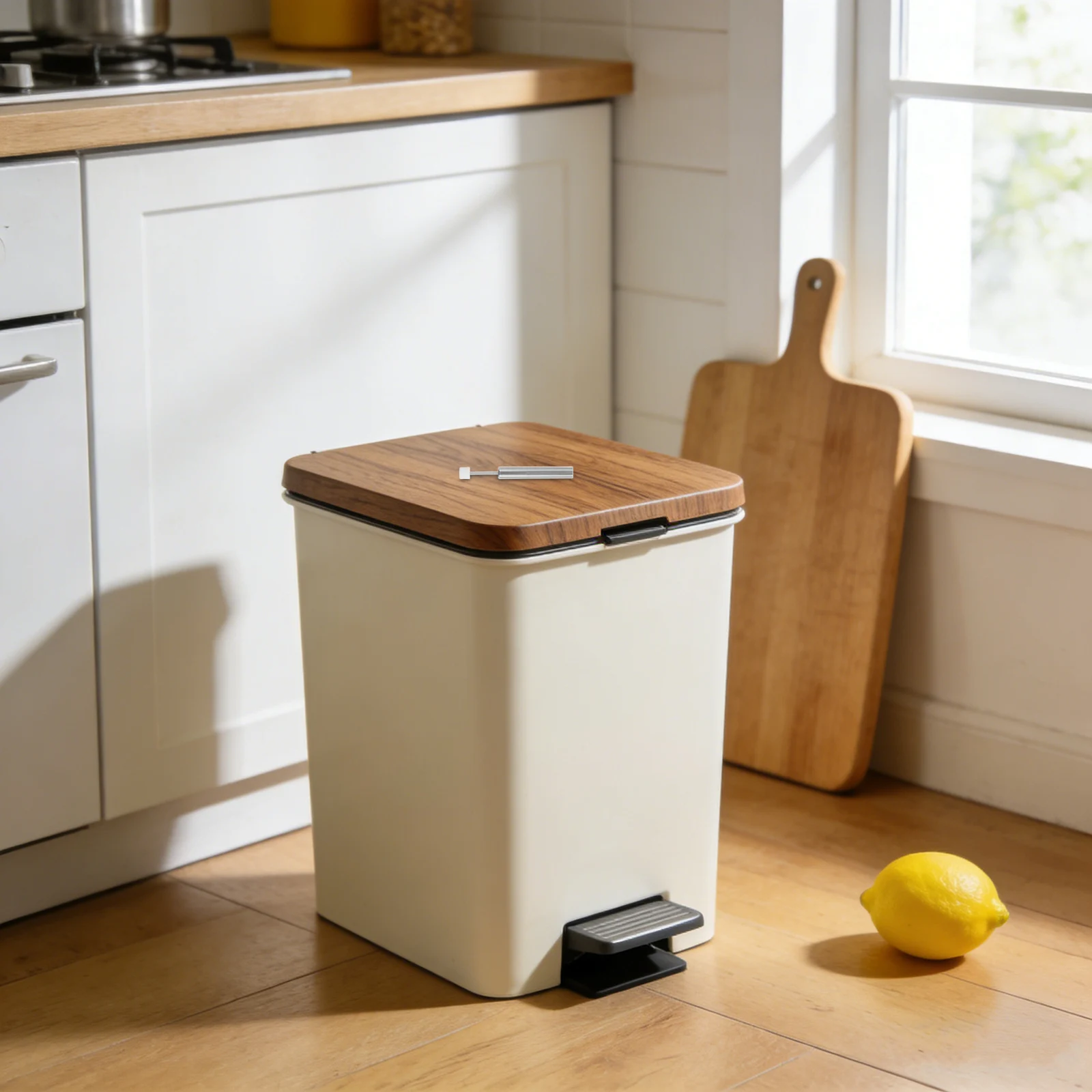 

4Pcs Garbage Can Lid Damper Replacement Soft-Close Hydraulic Mechanism for Kitchen Trash Cans Silent Closing Plastic Steel