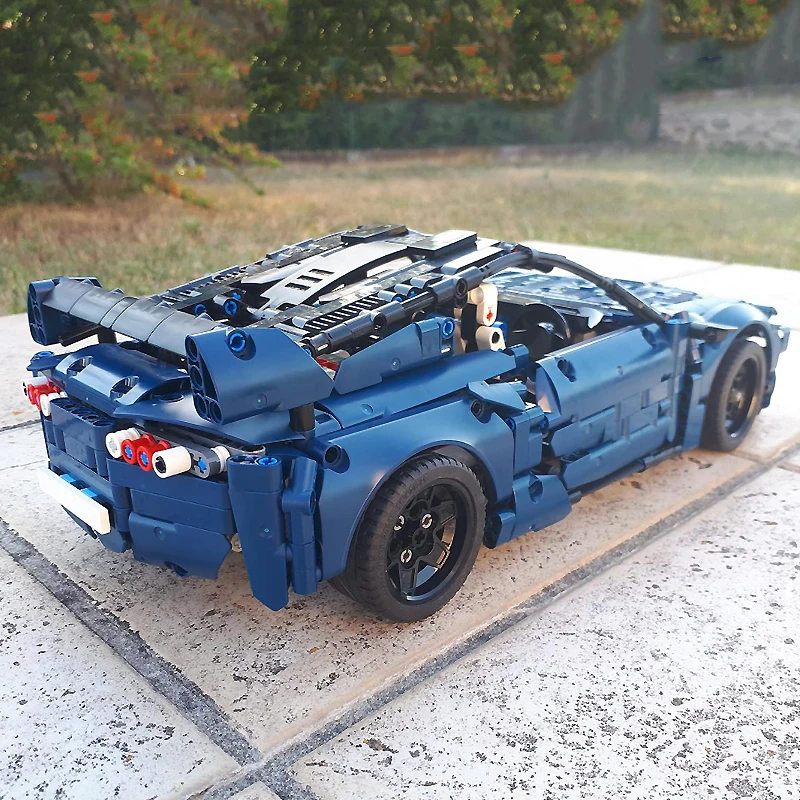 하이 엔드 MOC-156818•MK4-42154 기술 슈퍼 레이싱 스포츠 차량 모델 빌딩 블록 벽돌 퍼즐 DIY 장난감 크리스마스 선물 아이