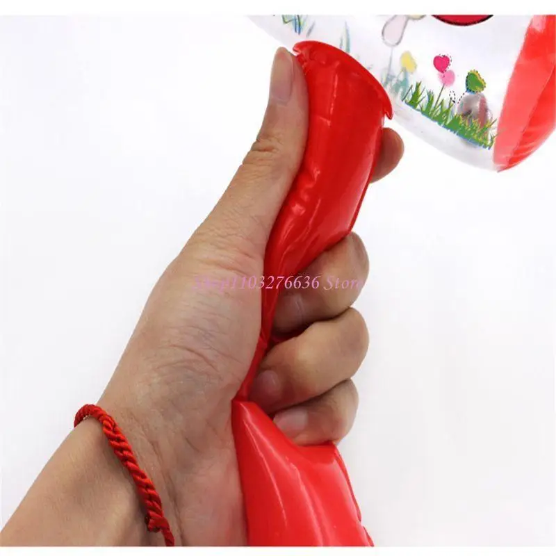 لعبة R6FD Baby Handhold Toy Hammer Toy مع لعبة Educational Toy المدمجة التي يمكن صوتها هزيمة جرس هدية رائعة للموسيقى