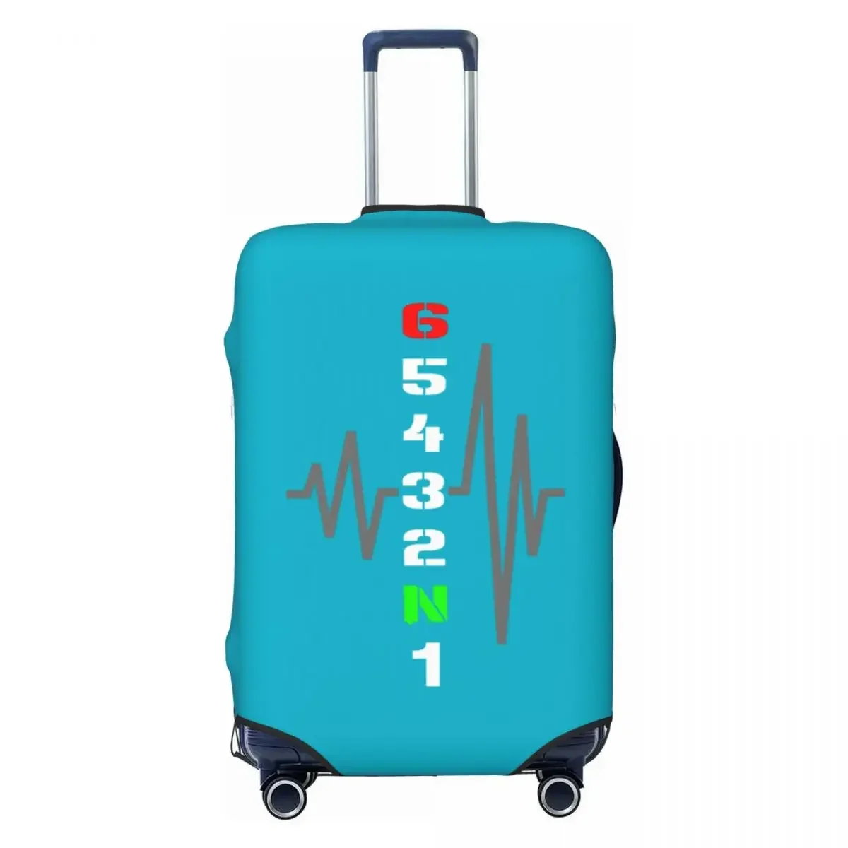 

Custom Motocross Motor Sport Motorcycle Gear 1N23456 Luggage Cover Elastic Travel Suitcase Protective Covers Suit For 18-32 inch