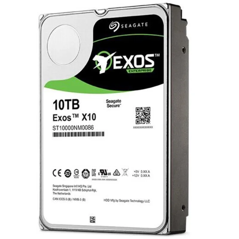 Imagem -02 - Disco Rígido Seagate Enterprise St10000nm0086 10tb Exos X10 256mb Sata 35 Gbps