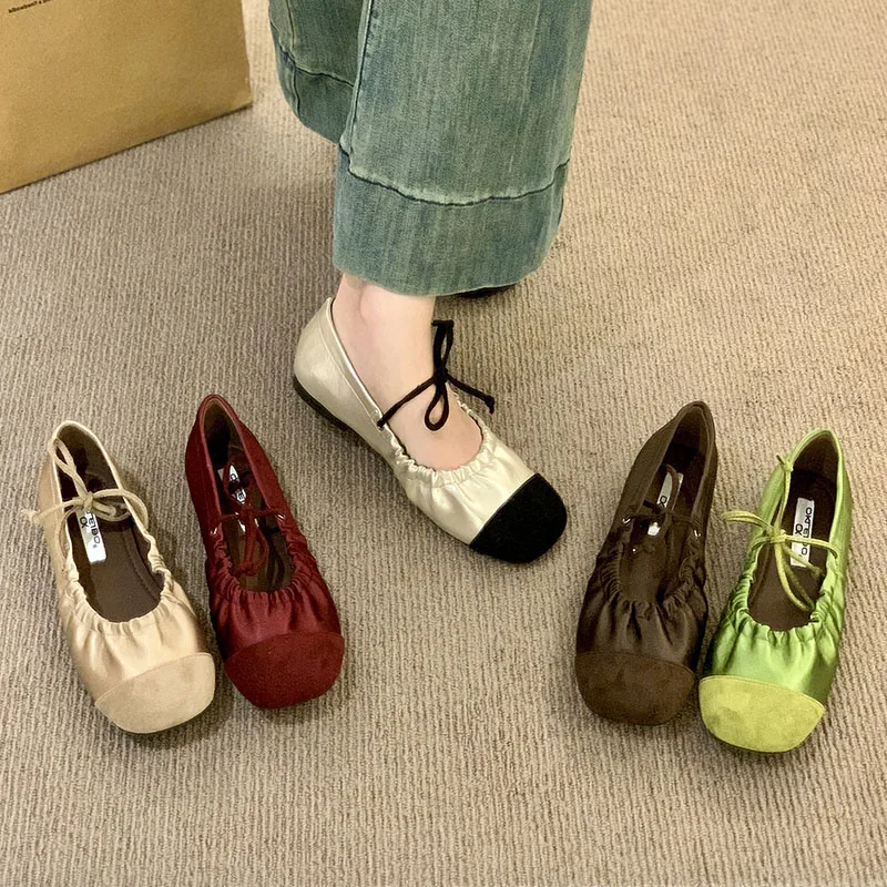 2025-autumn-women-flats-ladies-elegant-pleated-ladies-ballet-shoes-elegant-shallow-slip-on-ballerinas-shoes-soft-flat-dress