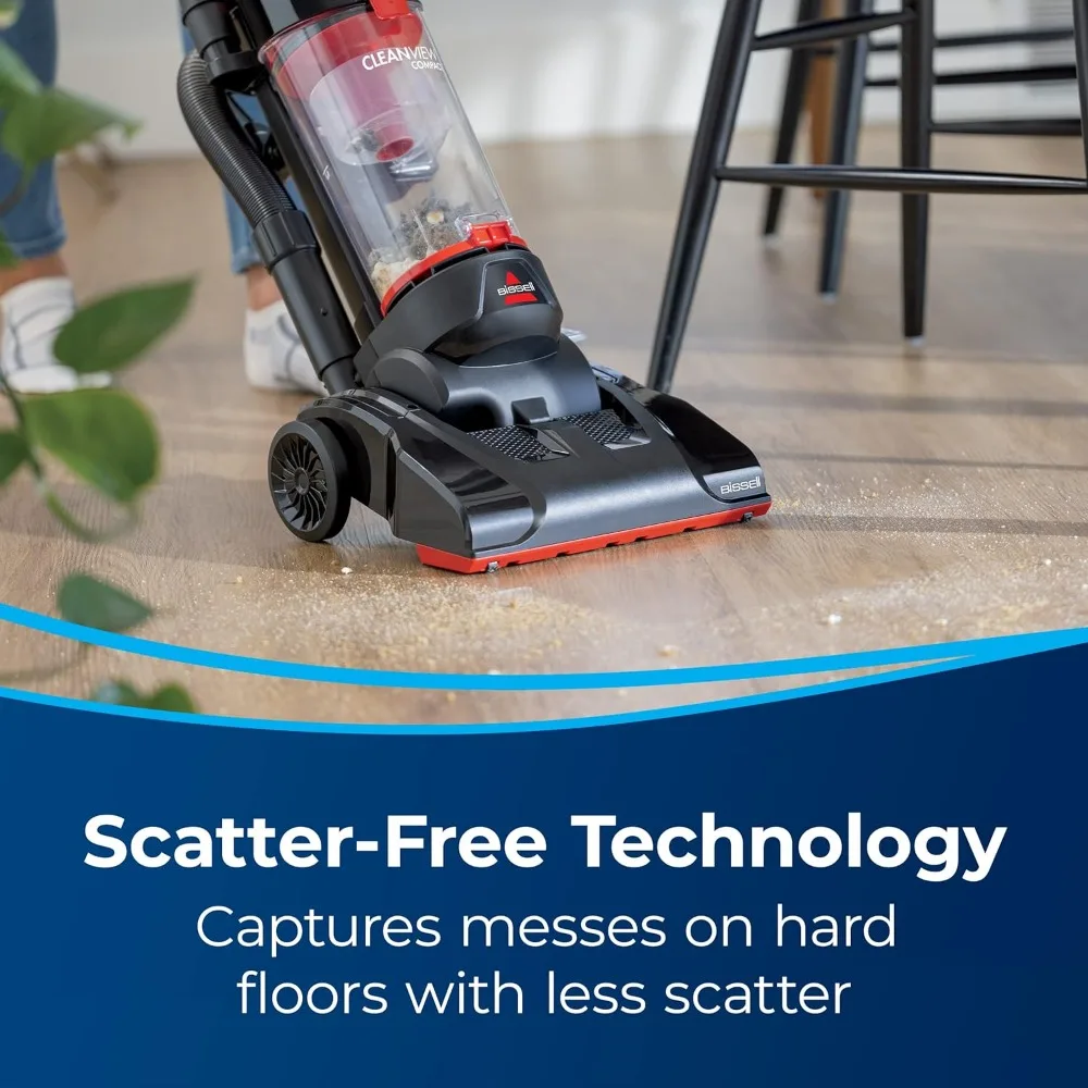 Vacuum Cleaners, Compact Upright, Lightweight with Powerful Suction and Removable Extension Wand, Vacuum Cleaners