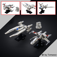NEW MOC U-Wing Starfighter and X-Wing Starfighters the Turbo Laser Turret Building Blocks DIY Assembly Bricks Model Toys Gifts
