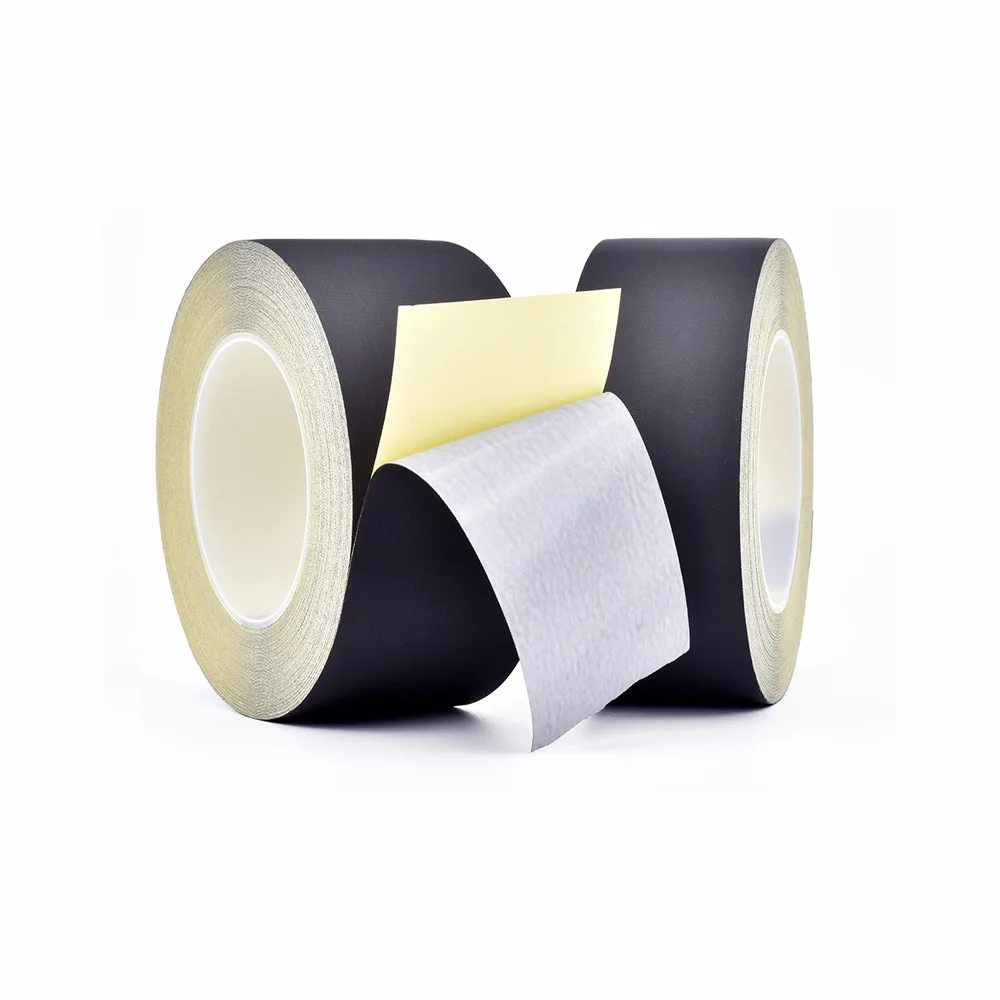 Acetic Acid Tape Flame Retardant Black High Adhesion Wear-Resistant Factory Warehouse Building Wire Interface Protection