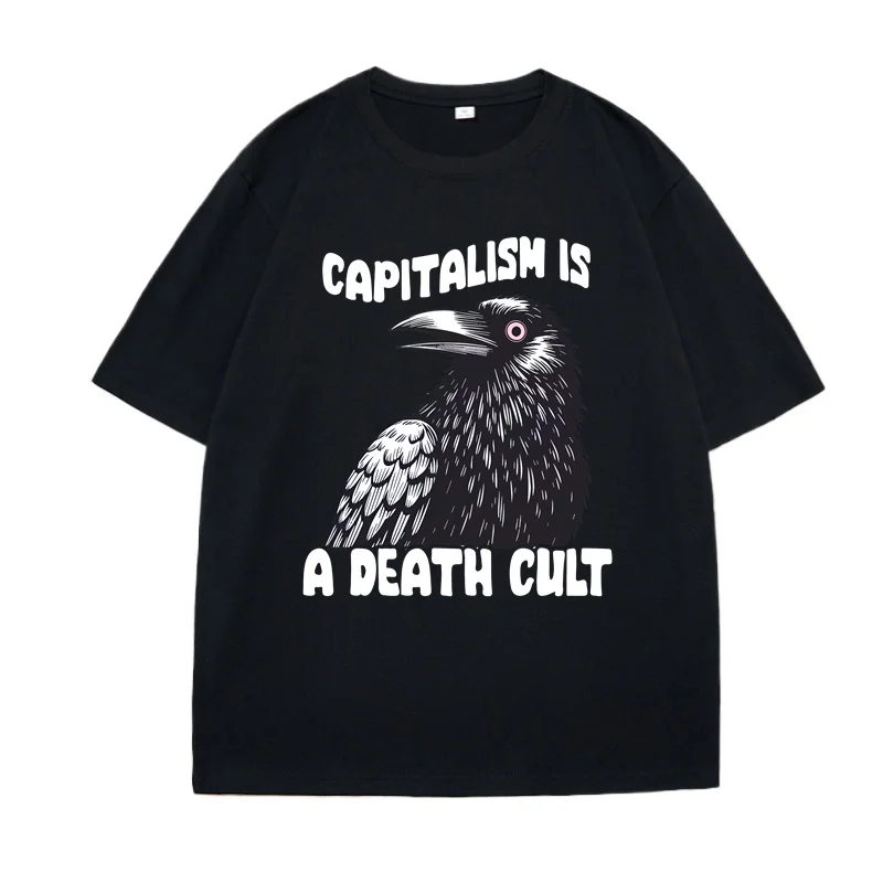 The Latest Men's Pure Cotton T-shirt for 2025, Capitalist, Comfortable, Breathable, High-quality, Beach Travel, Party, Instagram