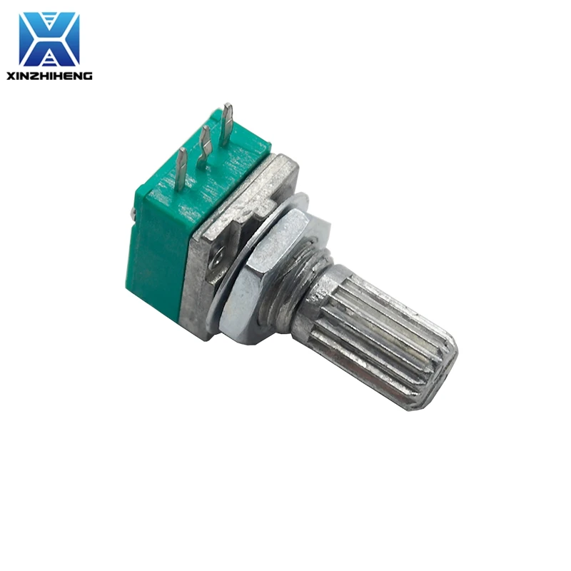 5pcs RV097 RK097 5K 10K 20K 50K 100K 500K 3pin 5pin 6pin 8pin Shaft 15mm Audio Amplifier Sealed Potentiometer RV097NS RK097NS