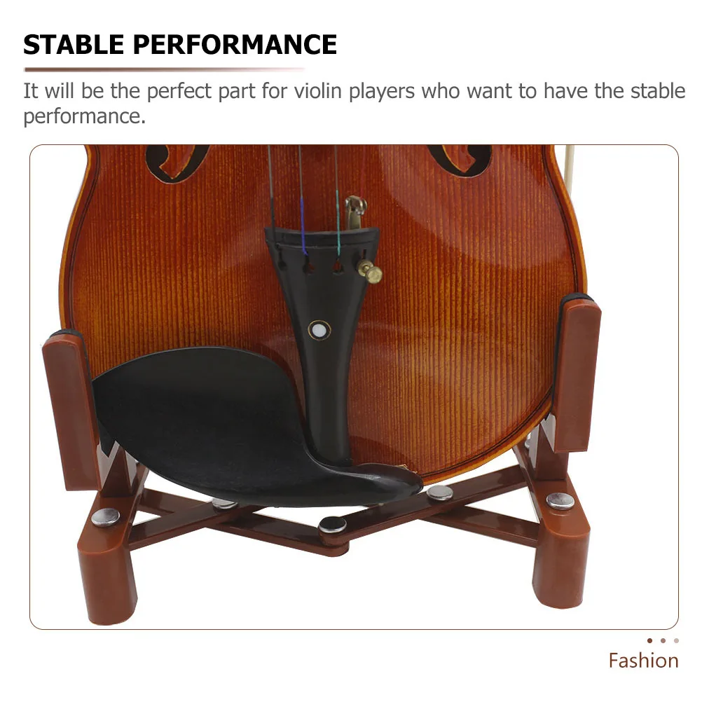

1pc Folding Foldable Portable Support Violin Floor Holder Fiddle Stand Fiddle Floor Holder Professional Violin Stand Lightweight