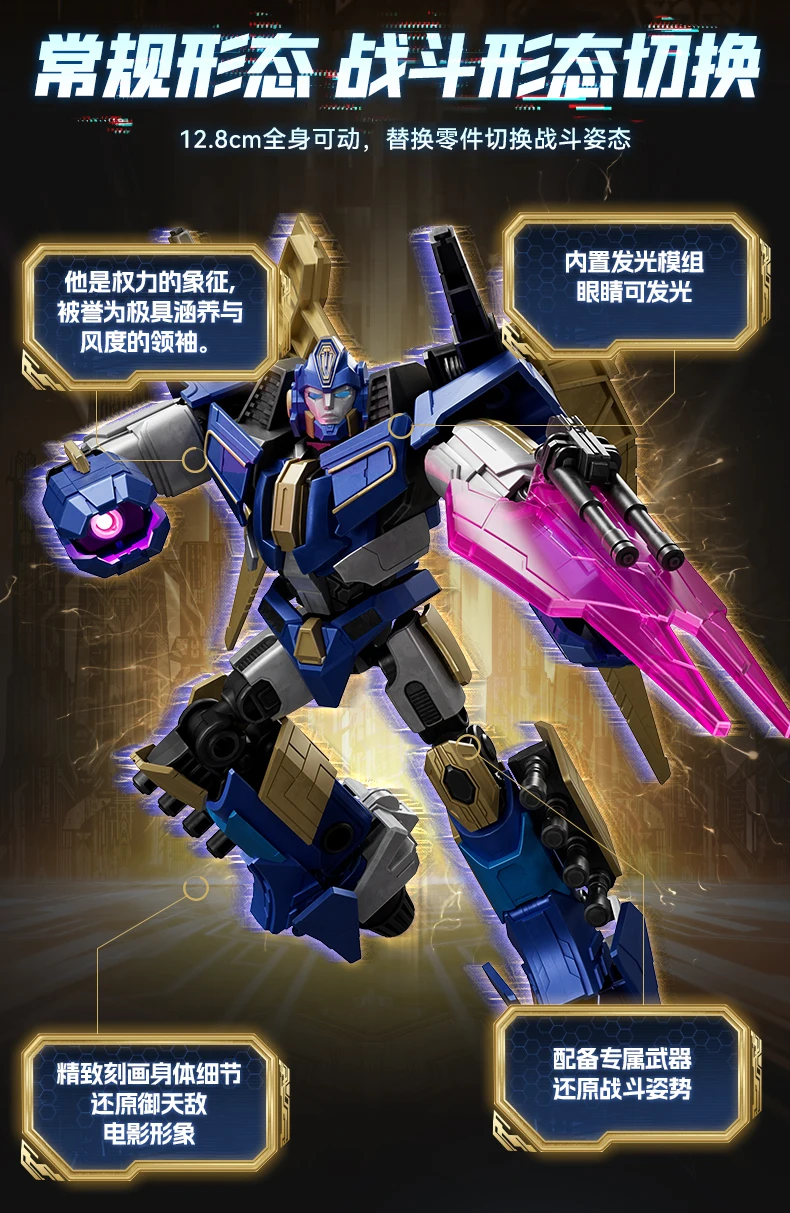BLOKEES Original Transformation ONE SHOCKWAVE SOUNDWAVE IRONHIDE Klassische Klasse Baustein Action Figur Spielzeug Sammlung Geschenk – Detail 38