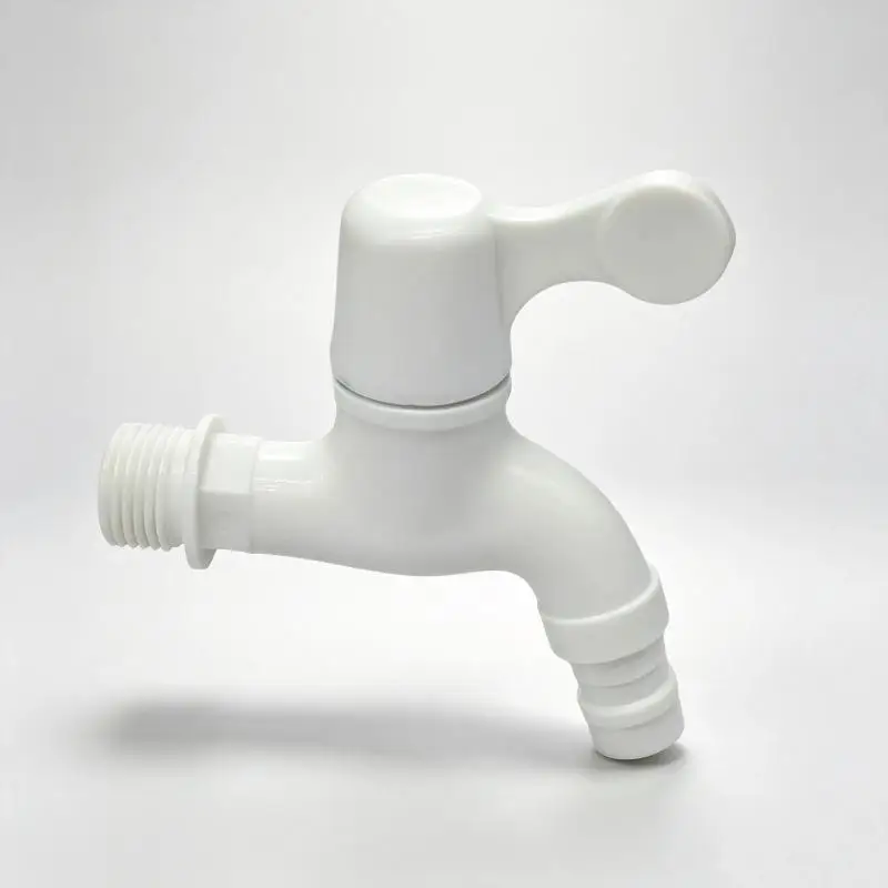 @*Washing Machine Tap Explosion Proof Plastic Shell Large Flow Cold Water Nozzle for Home Laundry Room Use