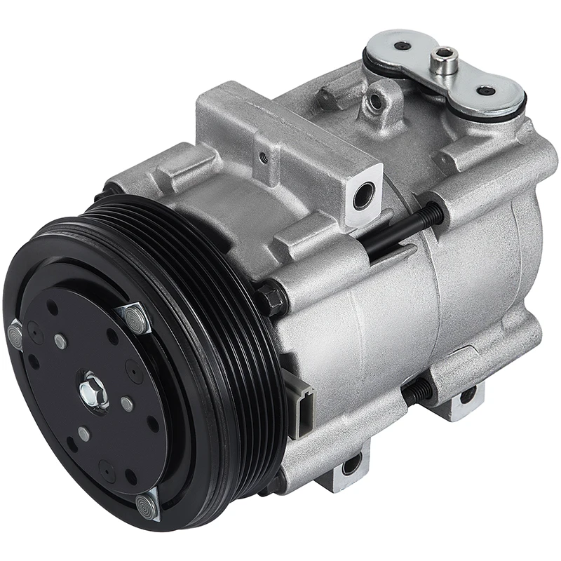 12V AC Compressor Suitable for Ford F-150 1997-2006 4.2L Car Air Conditioning Compression System Rapid Refrigeration