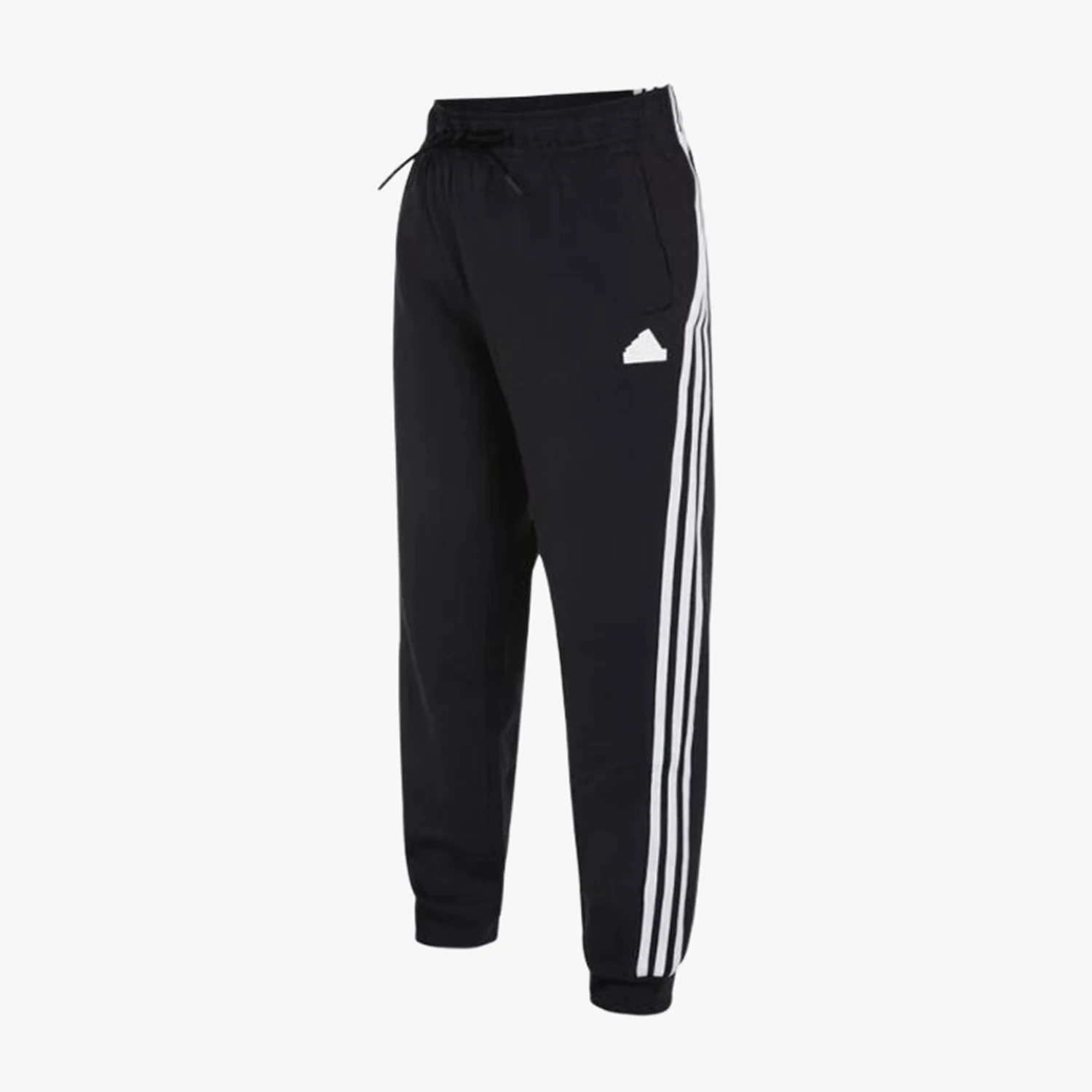 

Оригинальные женские трикотажные брюки Adidas IT6339 с завязками и зауженным низом для отдыха