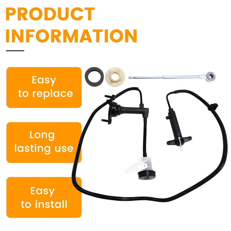 حسنًا 52107791AA مخلب ماستر + مجموعة أسطوانات التبديل خط هيدروليكي القابض لدودج رام 1500 2500 3500 5.9L 00-03 #3