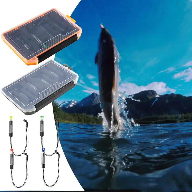 

Fishing Swings Chain Alerts Compact Fishing Bite Indicators Sensitive Multi-Functional Fishing Alarm For Stillwater Fishing