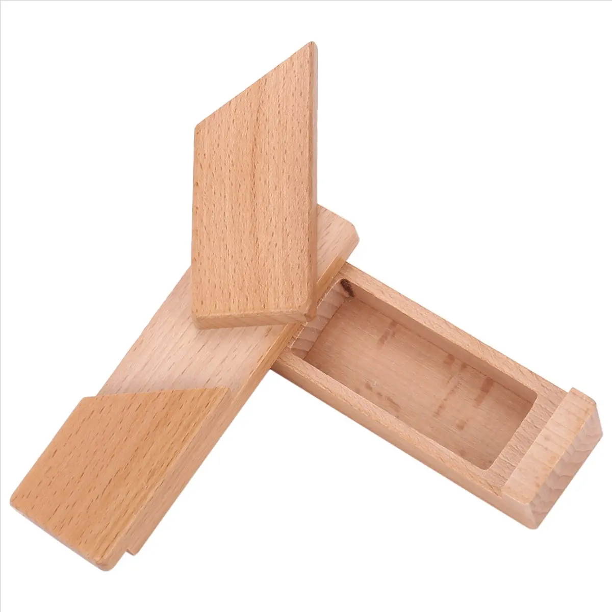 【A75U~】 Wooden Brain Teaser Secret Opening Puzzle Box Magic Mysterious Box Gift Box