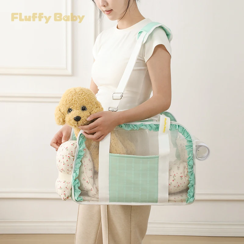 

Portable Dog Cat Backpack Carrier Breathable Mesh Pet Travel Bag for Small Dogs Cats Outdoor Pet Carrier Handbag