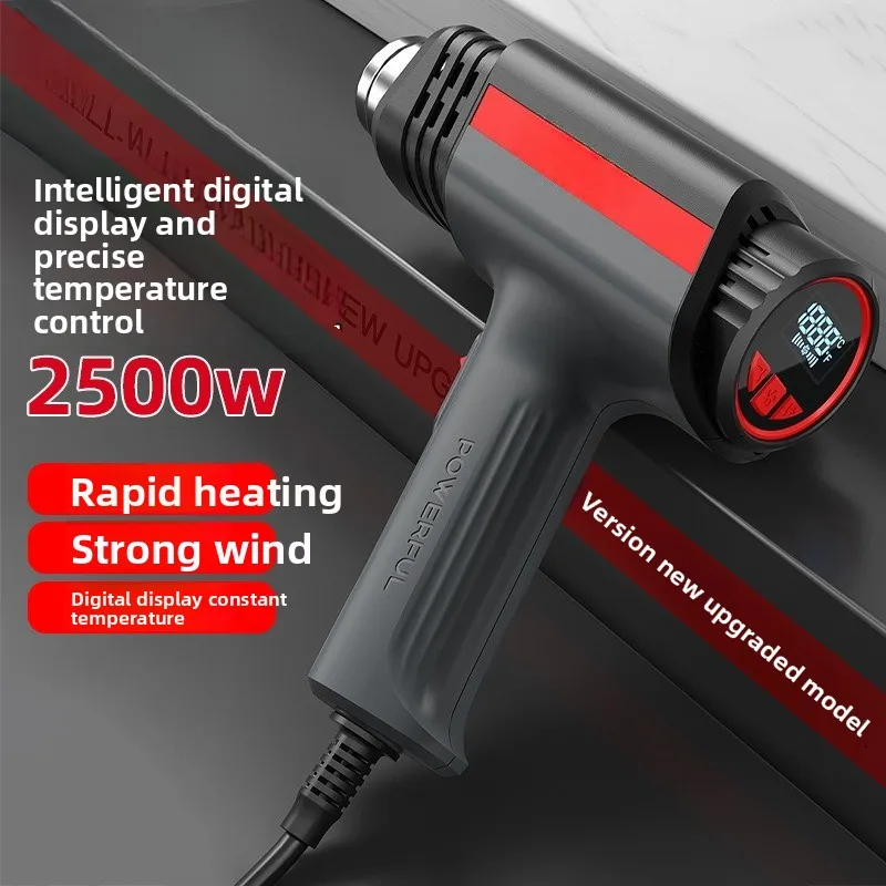 Digital Temperature Control Heat Gun Electronic Maintenance Small Car Film High-power Plastic Welding Gun