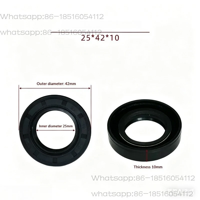 10pcs Air-cooled Diesel Engine Crankshaft Oil Seal 170F 173 178F 186F 188 190 192 195 Crankshaft Oil Seal