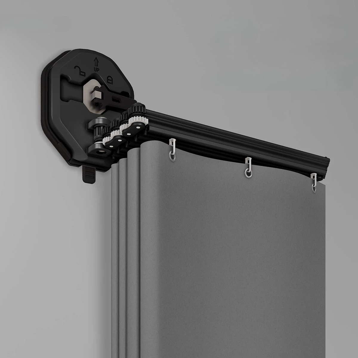 

Suction Cup Shower Curtains Rod NO CURTAINS Folding Invisible Rod No Punching Toilet Bath Curtain Holder Bathroom Partition