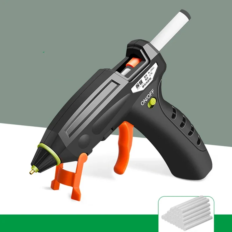 Universal Household Hot Melt Glue Gun DC 3.7V Cordless Hot Melt Glue Gun Sticks USB Rechargeable Wireless Battery Glue Gun