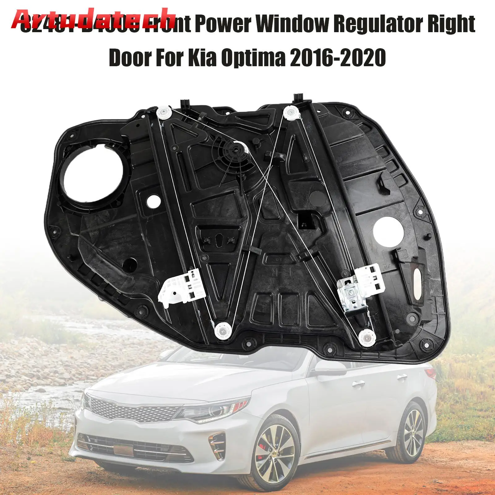 

Artudatech 82481-D4000 Front Power Window Regulator Right Door For Kia Optima 2016-2020