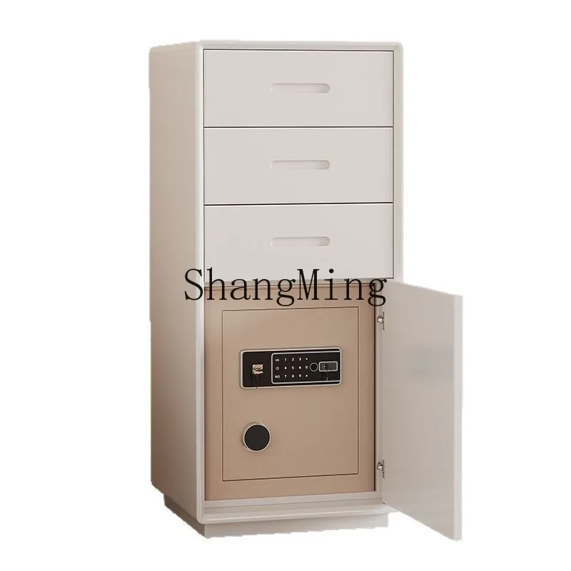 SM solid wood safe home living room bedroom study entrance locker hidden safe