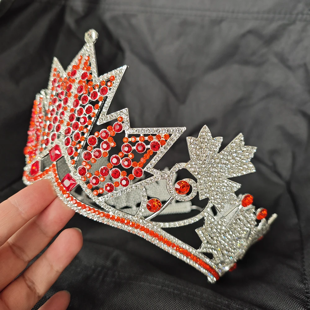 Himstory 新しいミスユニバースカナダレッドメープルテ - Women'S Accessories Canada のレビューと価格