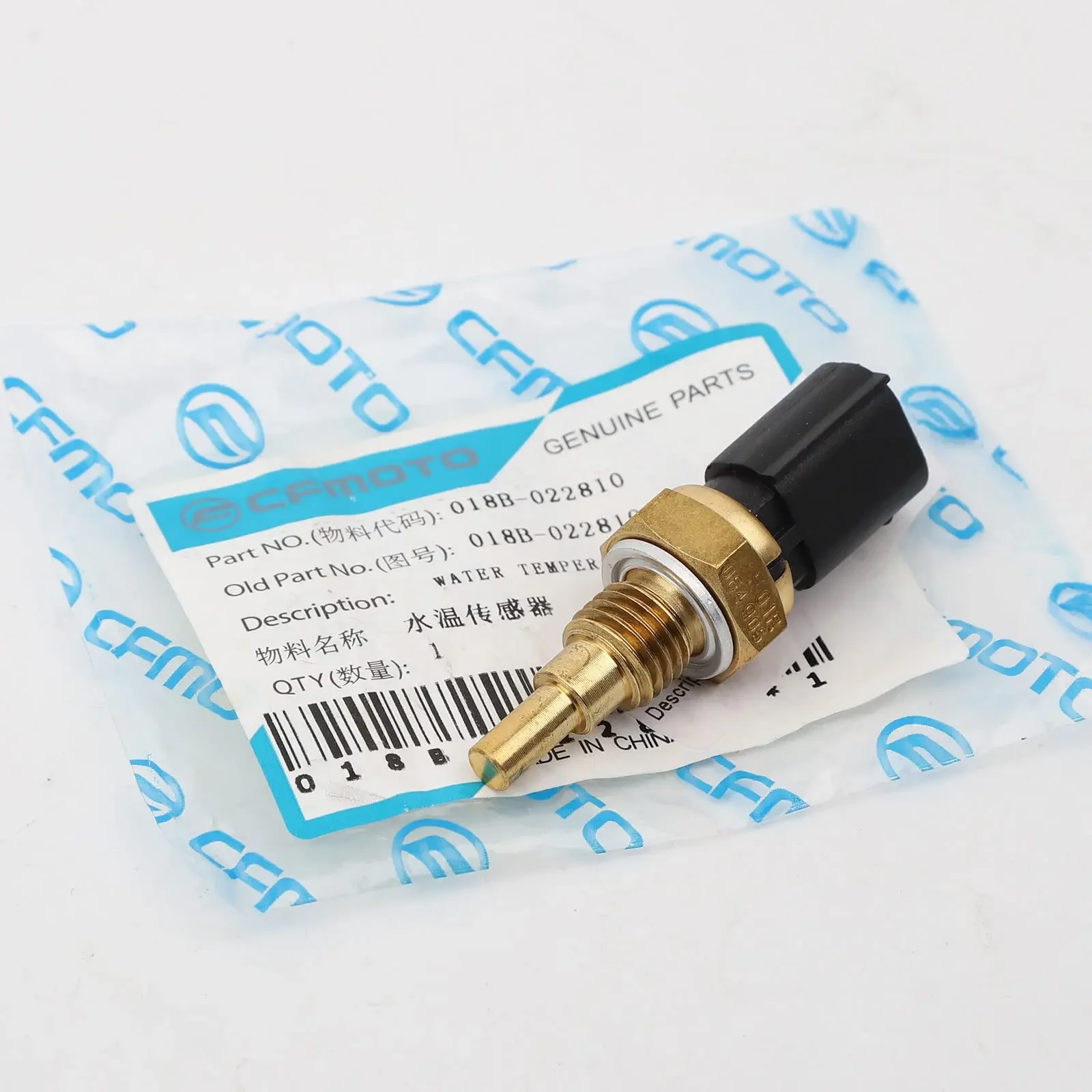 Water Temperature Sensor Compatible with for Cfmoto CF500 CF600 X5 X6 CF1000 ATV UTV Parts for Cfmoto OEM 018b-022810