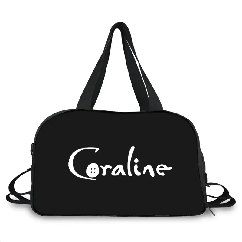 Coraline De Geheime Deur 3d Printen Modetrend Draagbare Multifunctionele Messenger Tas Met Grote Capaciteit