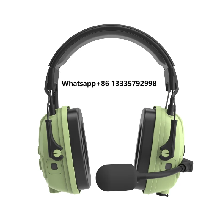 

RONGXIANG CE bluetooth Headphones Noise Reduction Earmuffs 1000 MAh Earmuffs Hearing Protection Airline FDM-07