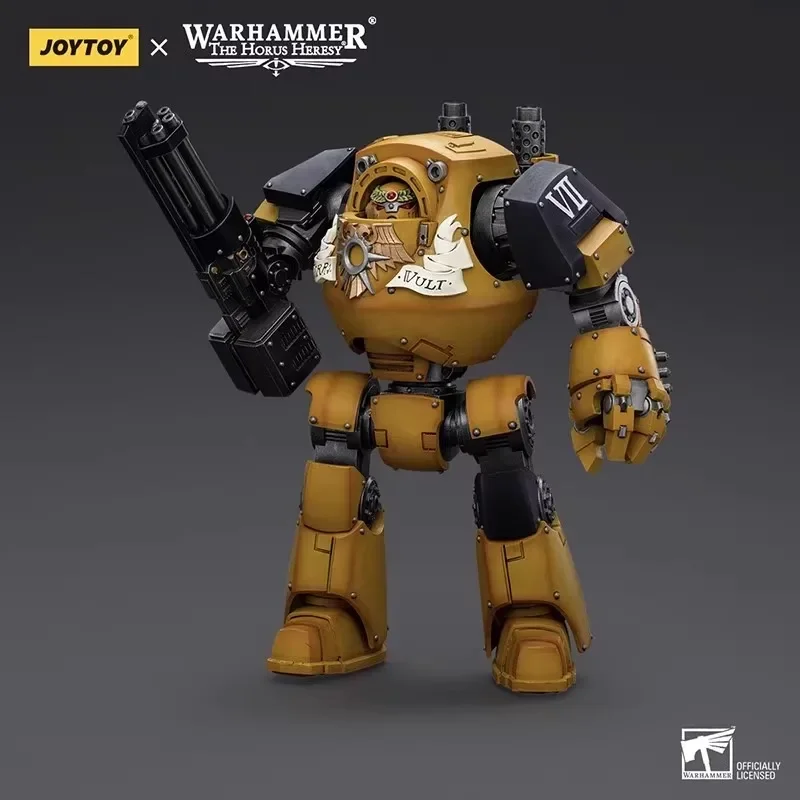 [IN STOCK] JOYTOY Warhammer 40k 1/18 Action Figures Mecha Anime 24cm Imperial Fists Contemptor Dreadnought Collection Model Toys