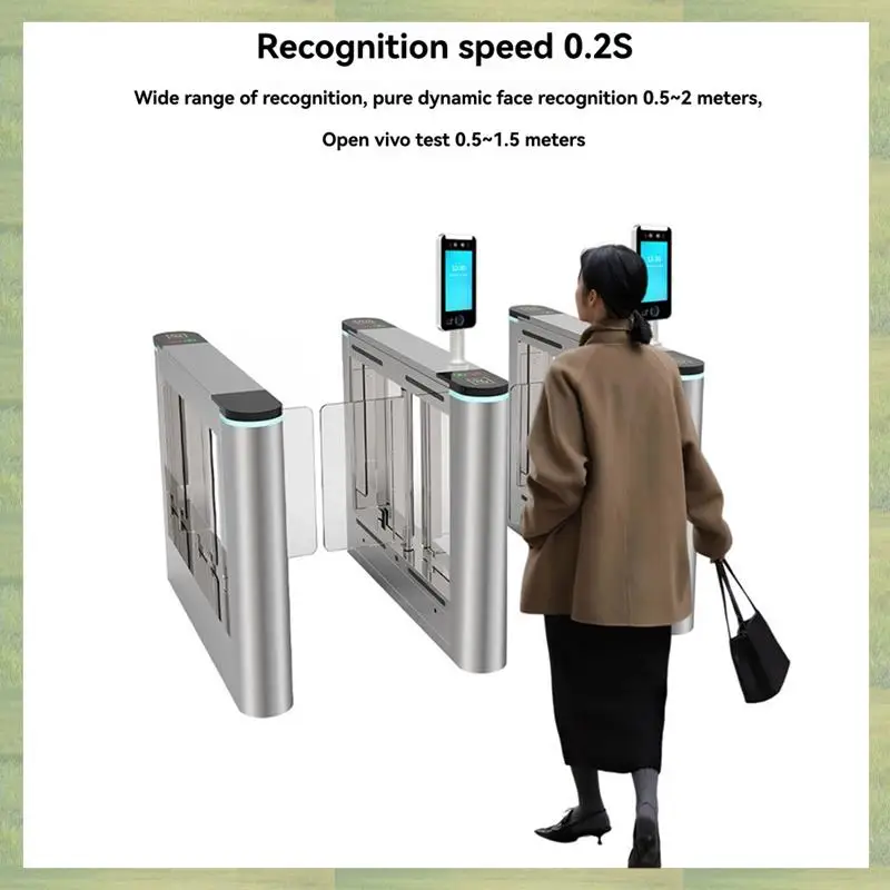 ATP2 Top Deals Intelligent Biometric Fingerprint Time Attendance Machine 5000 Users 5In Touch Lcd 2MP Camera Time Attendance B