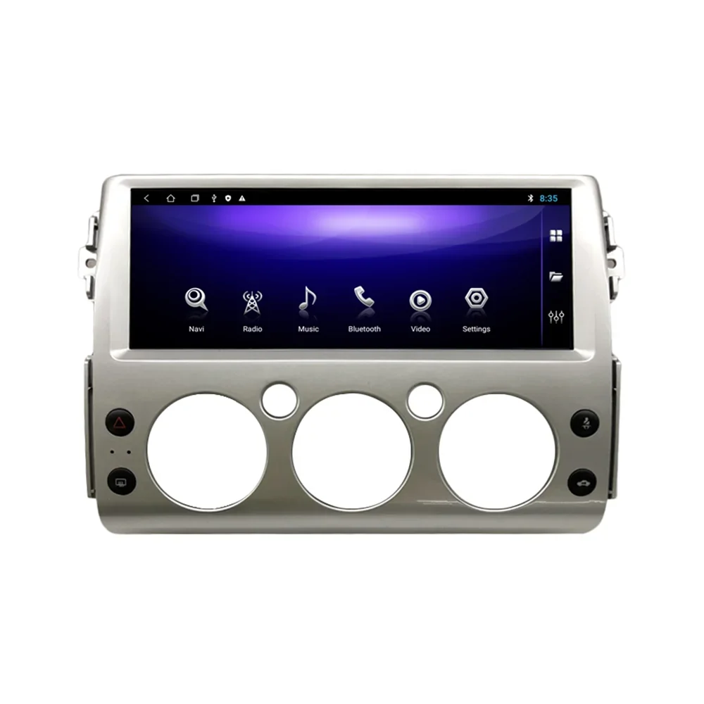 12.3 Inch Dvd Car Radio Stereo Android 11 Touch Screen Multimedia Player Carplay for TOYOTA FJ LAND CRUISER 2006-2022