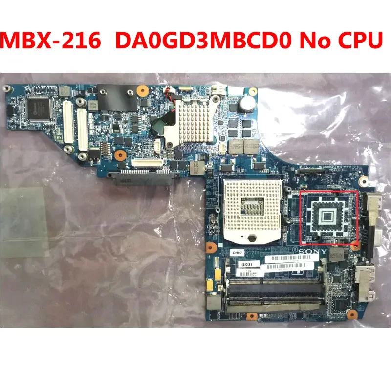 

Genuine Motherboard For SONY MBX-216 laptop Motherboard MBX-216 GF310M 512M HM55 DA0GD3MBCD0 ,100%tested good,Free shipping