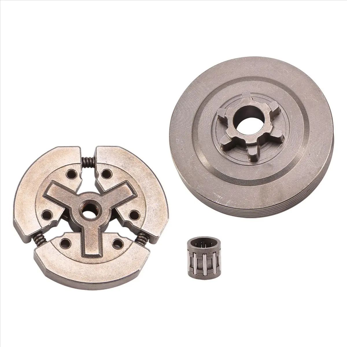 

SEO 5X 3/8 Clutch Drum & Clutch & Needle Bearing Fit for Chinese Chainsaw 3800