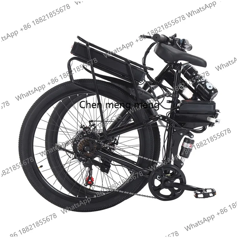 Mountain Snow Bike Lithium Battery Helps Men and Women with Variable Speed Commuting Lightweight Battery Electric Bike