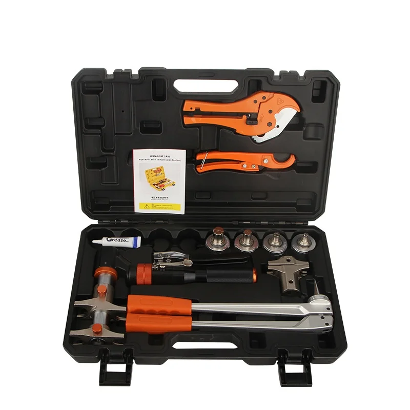 Manual Hydraulic Tools Aluminum Plastic Pipe Connection Tightening Tool for Mechanical Floor Heating Pipe Expanding Pliers